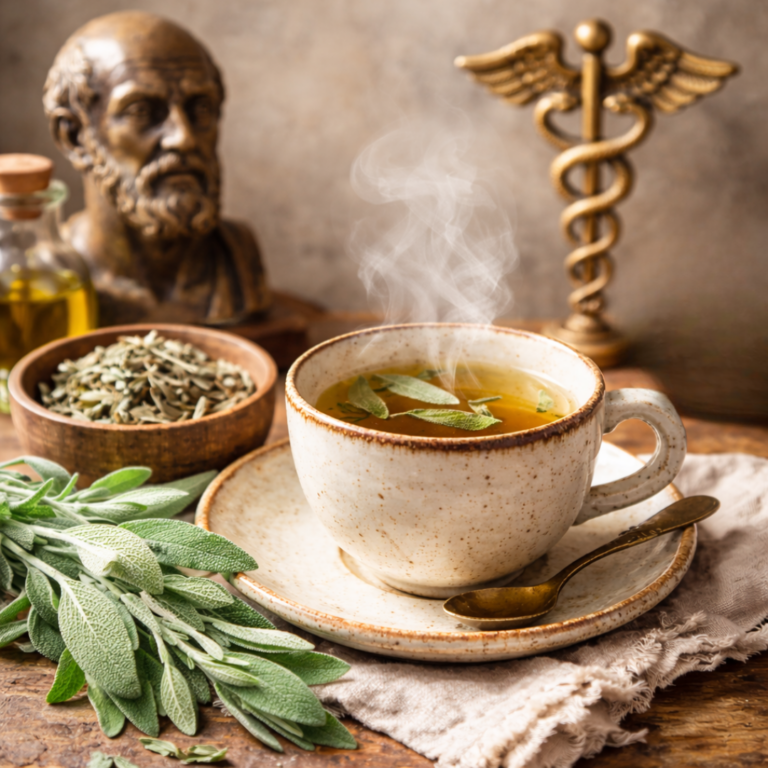 Από τον Ιπποκράτη στο φλιτζάνι μας: Η διαχρονική αξία του φασκόμηλου